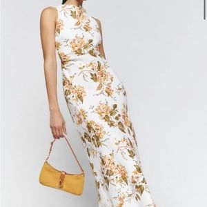 Reformation Casette Linen Dress size 8, never worn, tags still on it